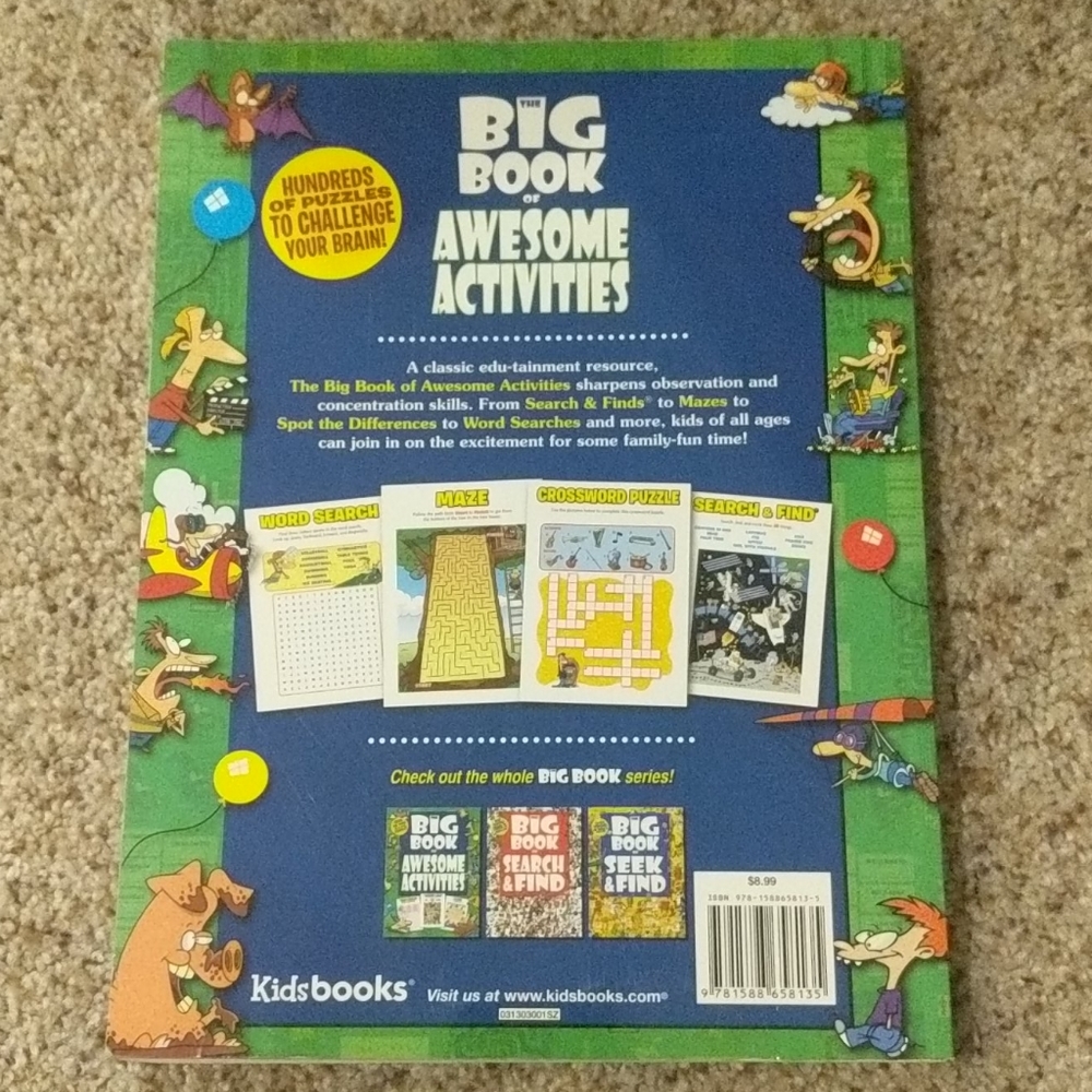 Activity Book The Big Book of Awesome Activities - Picture 5 of 7